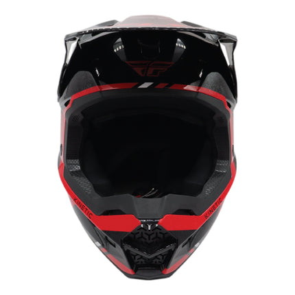 Fly Racing Kinetic Verdict Helmet – DOT/ECE 22.06 Approved – Lightweight MX Helmet with TFV Ventilation, Removable Liner & Helmet Bag X-Large (Black/Red/White)