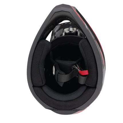 Fly Racing Kinetic Verdict Helmet – DOT/ECE 22.06 Approved – Lightweight MX Helmet with TFV Ventilation, Removable Liner & Helmet Bag X-Large (Black/Red/White)