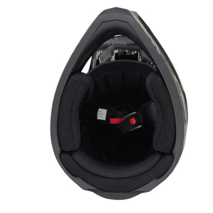 Fly Racing Kinetic Verdict Helmet – DOT/ECE 22.06 Approved – Lightweight MX Helmet with TFV Ventilation, Removable Liner & Helmet Bag X-Large (White/Blue/Grey)