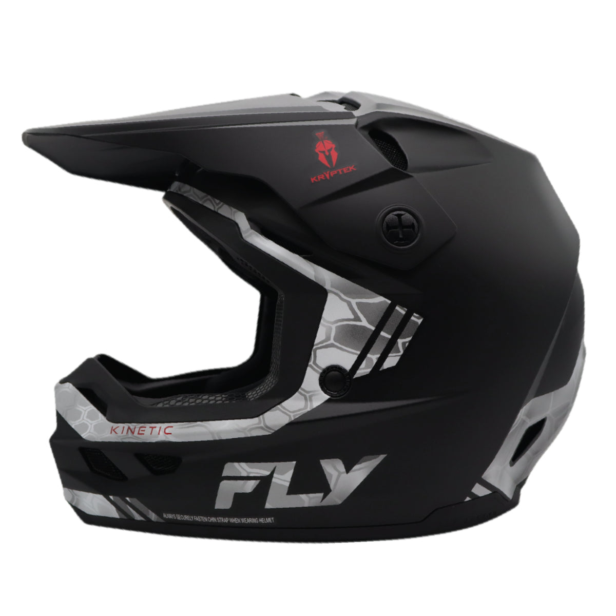 KINETIC VERDICT KRYPTEK HELMET BLACK/GREY LG