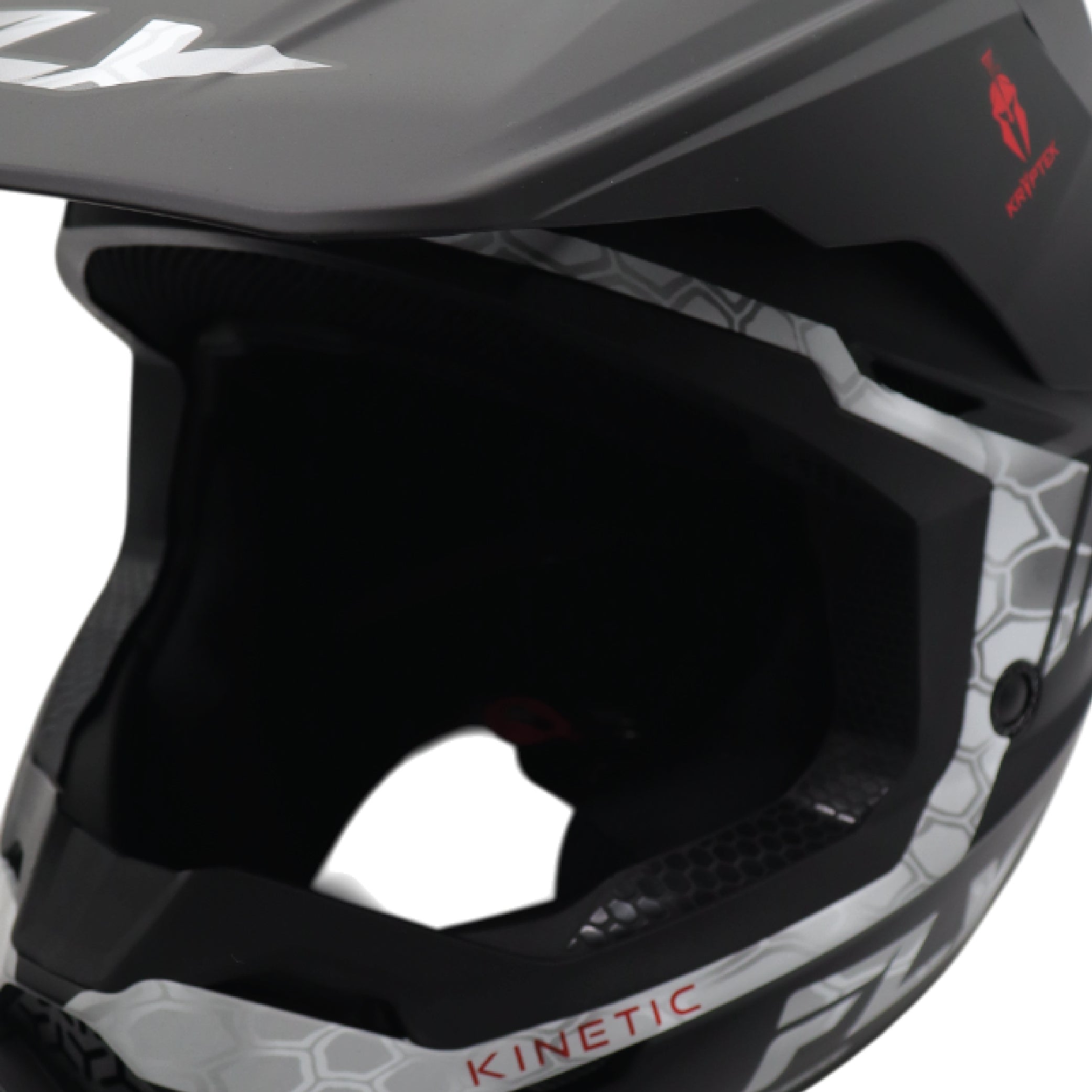 KINETIC VERDICT KRYPTEK HELMET BLACK/GREY LG