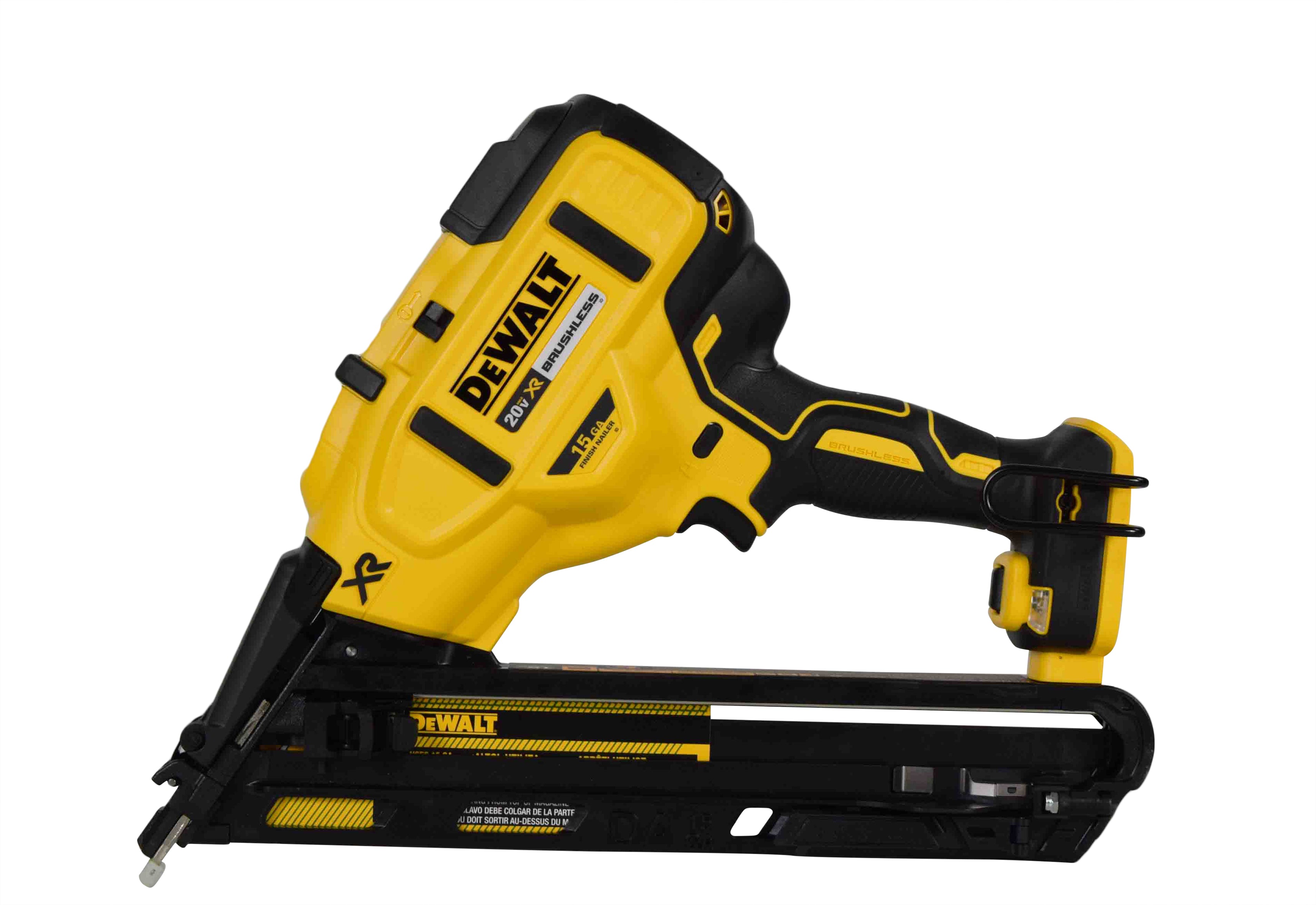 Dewalt DCN650B 20V MAX XR Cordless Lithium-Ion 15 Gauge Angled Finish Nailer