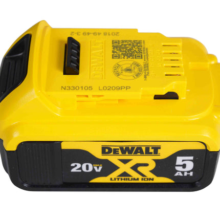 DEWALT DCB205-2CK-A 20V MAX XR 5.0Ah Lithium-Ion Premium Battery 2-Pack with Charger and Kit Bag