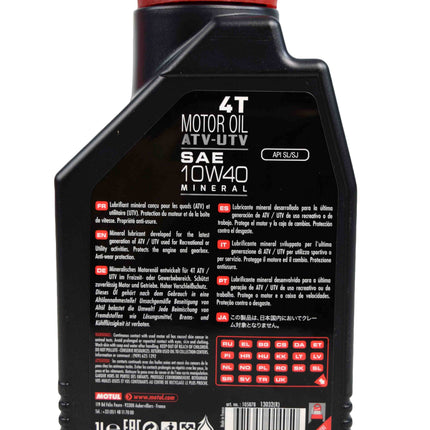 Motul Quad 4T oil 10W-40 1 L