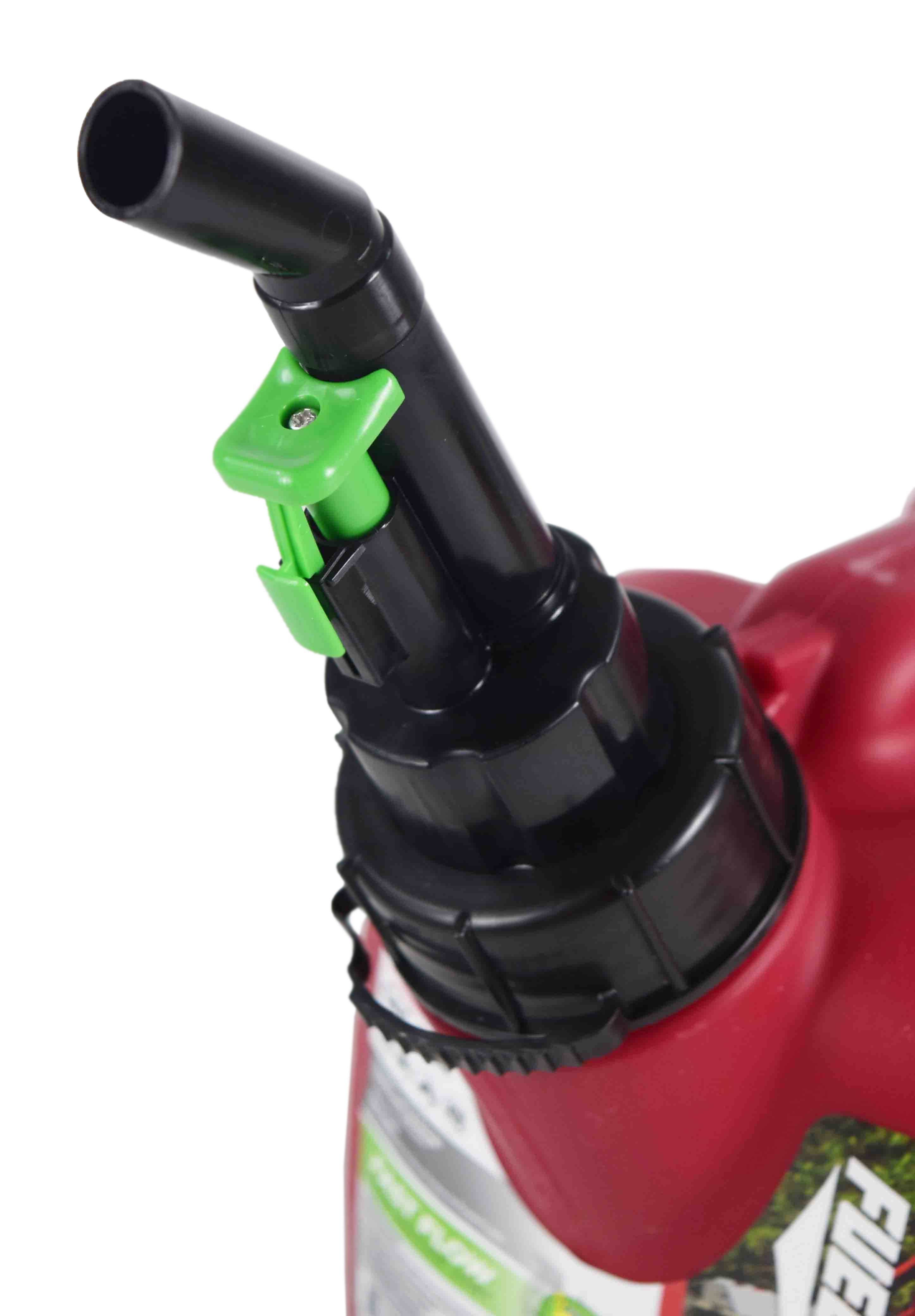 Fuelworx Red 2.5 Gallon Stackable Fast Pour Gas Fuel Cans CARB Compliant Made in The USA (2.5 Gallon Gas 2-Pack)