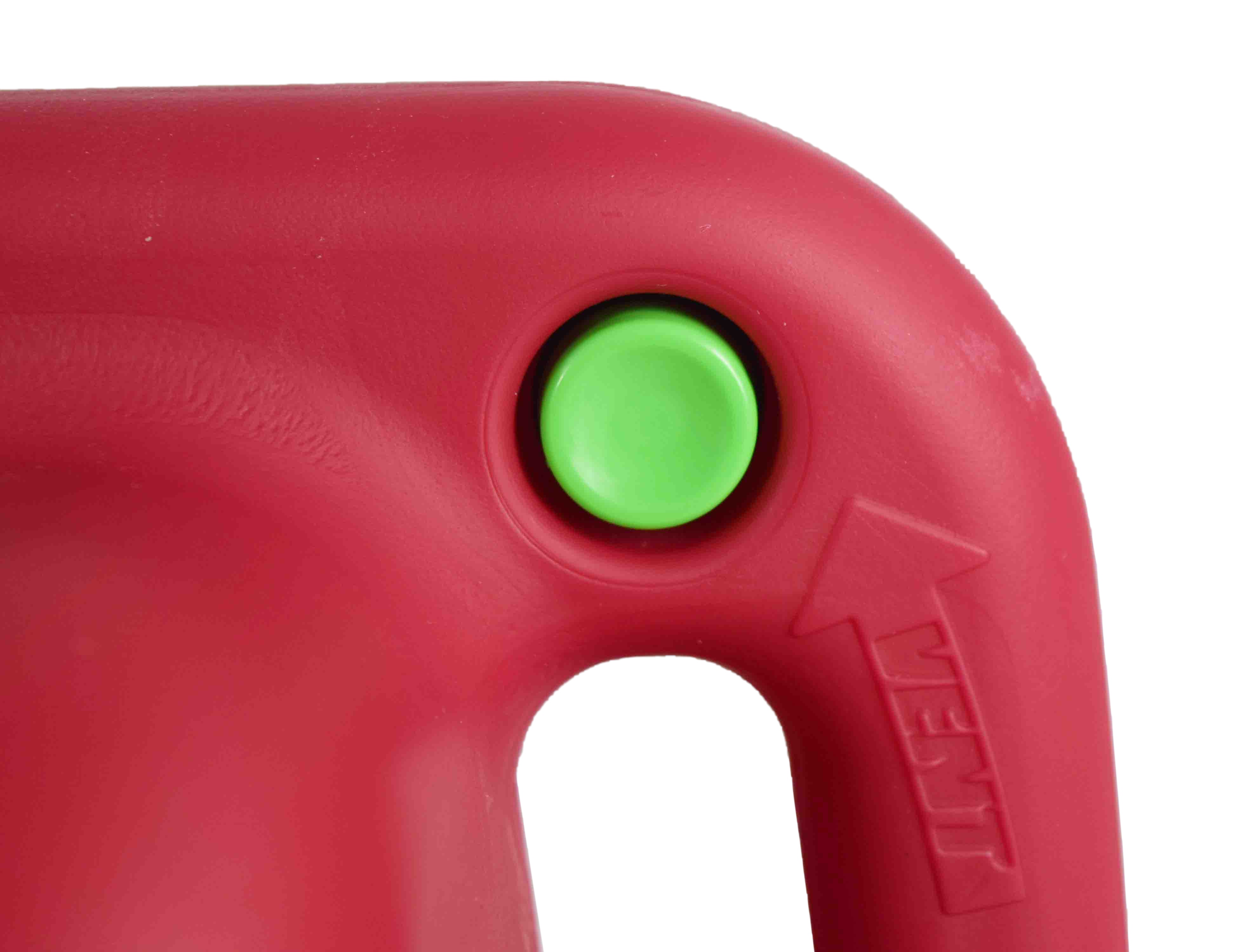 Fuelworx Red 2.5 Gallon Stackable Fast Pour Gas Fuel Cans CARB Compliant Made in The USA (2.5 Gallon Gas 3-Pack)