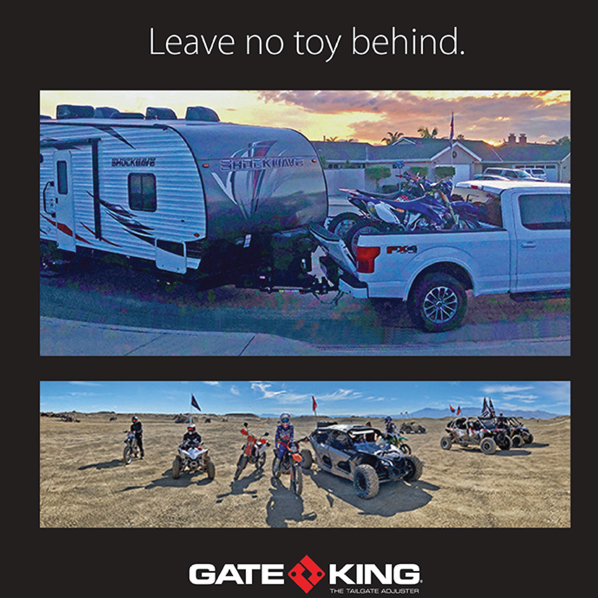 Gate King Truck Tailgate Adjuster for Chevy Colorado & GMC Canyon (2014-2023)