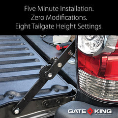 Gate King Ratcheting Multi Position Tailgate Adjuster for Ford F150 2004-2014