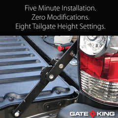 Gate King Ratcheting Multi Position Tailgate Adjuster for Ford F150 2004-2014