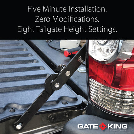 Gate King Tailgate Adjuster for Dodge Ram 1500 2002-2018 & 2500/3500 2003-2023