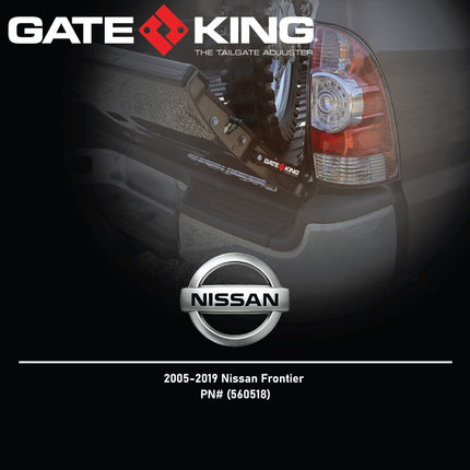 Gate King Tailgate Adjuster for Nissan Frontier 2005-2019  S, SL, SV, PRO-4X