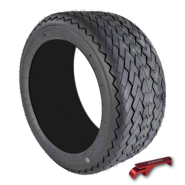 Kenda Hole-N-1 K389 20x9-12 Tubeless Golf Cart Turf Tire with 4-Ply Rating with Keychain Hole in one 20/9/12 - Single