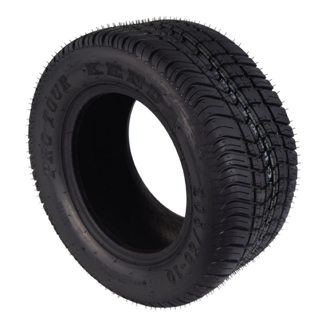 Kenda Pro Tour (K399) 205/50-10 All Position Tire for Golf Carts - 4-Ply - DOT Rated for Turf & Highway Use - 205/50/10 205X50-10