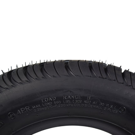 Kenda Pro Tour (K399) 205/50-10 All Position Tires for Golf Carts - 4-Ply - DOT Rated for Turf & Highway Use - Includes Kenda Keychain 205/50/10 205X50-10 (4-Pack)