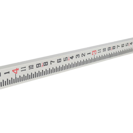 Sokkia 1005149-01 Heavy Duty 13-Foot Fiberglass Leveling Rod with Inches Graduation - Waterproof, Corrosion-Resistant Telescoping Grade Rod for Laser Levels, Construction & Surveying