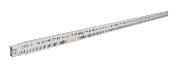 Sokkia 1005149-01 Heavy Duty 13-Foot Fiberglass Leveling Rod with Inches Graduation - Waterproof, Corrosion-Resistant Telescoping Grade Rod for Laser Levels, Construction & Surveying