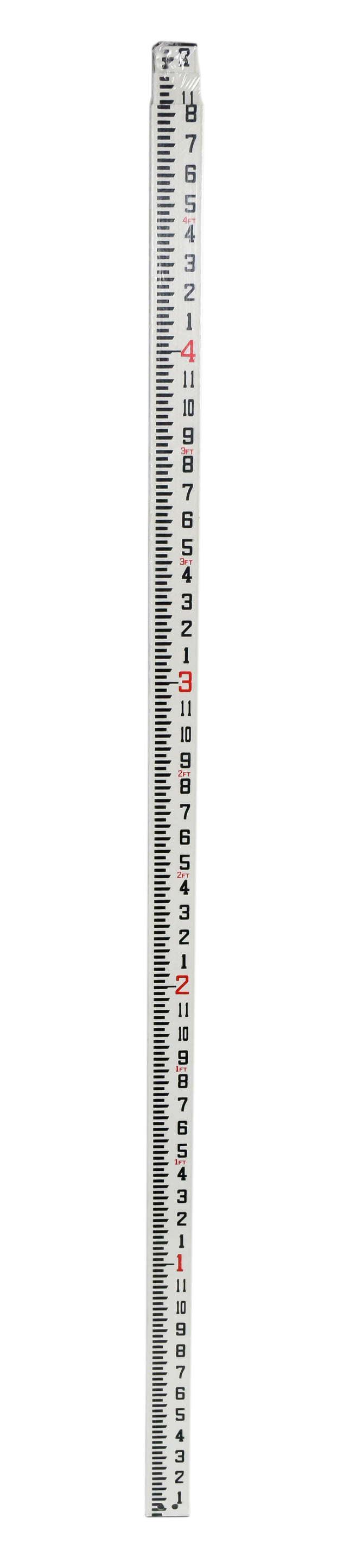 Sokkia 1005149-01 Heavy Duty 13-Foot Fiberglass Leveling Rod with Inches Graduation - Waterproof, Corrosion-Resistant Telescoping Grade Rod for Laser Levels, Construction & Surveying