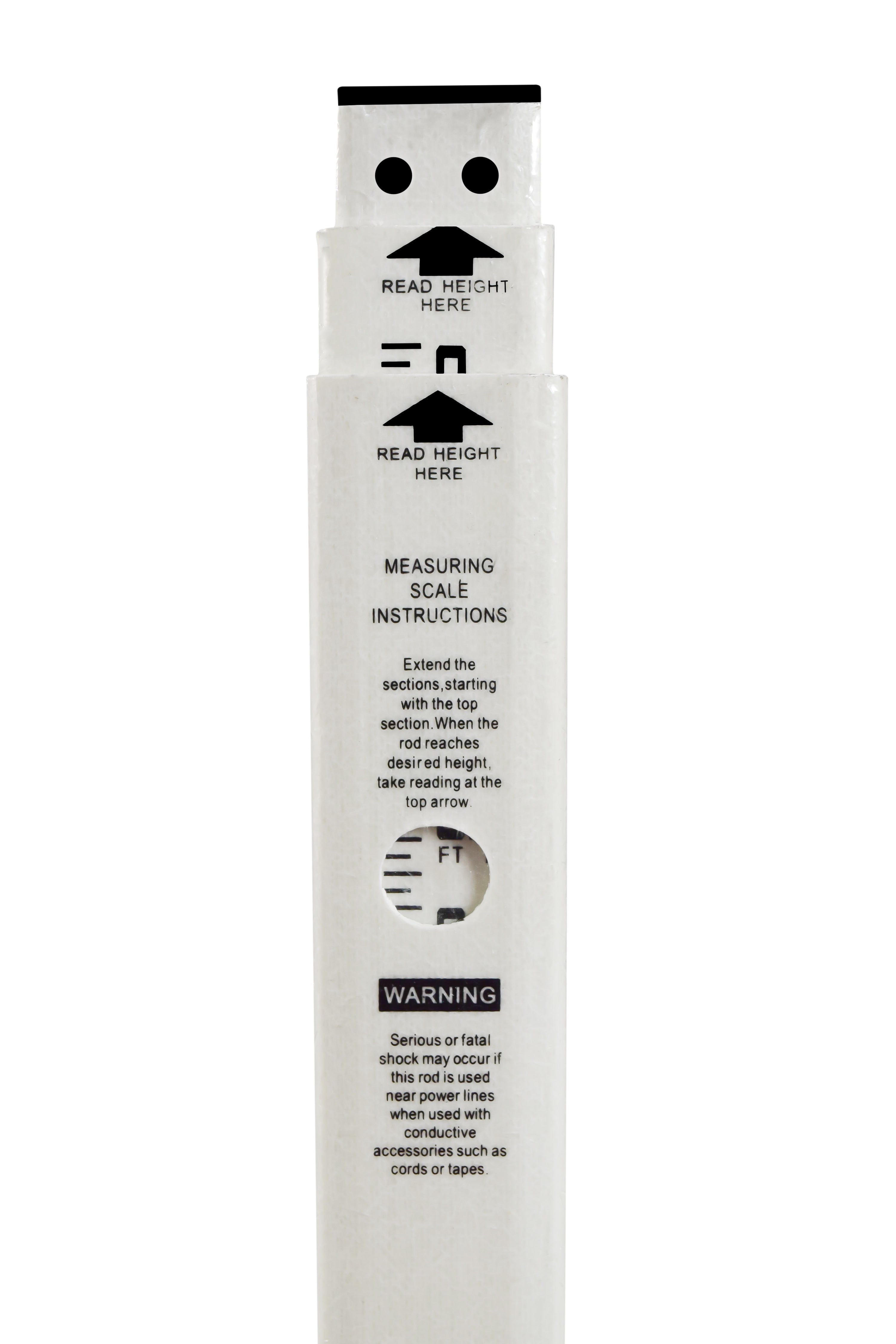 Sokkia 1005149-01 Heavy Duty 13ft Fiberglass Inches Grade Level Rod