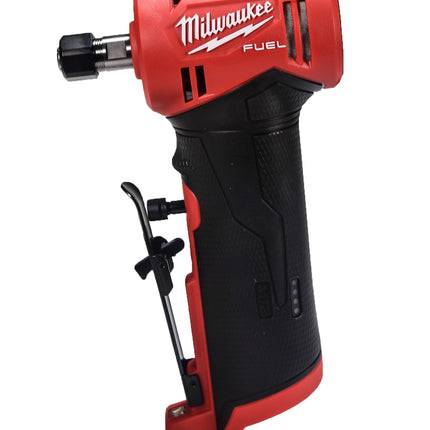 Milwaukee M12 FUEL 12-Volt Lithium-Ion Brushless Cordless 1/4 in. Right Angle Die Grinder 2485-20  (Tool-Only)