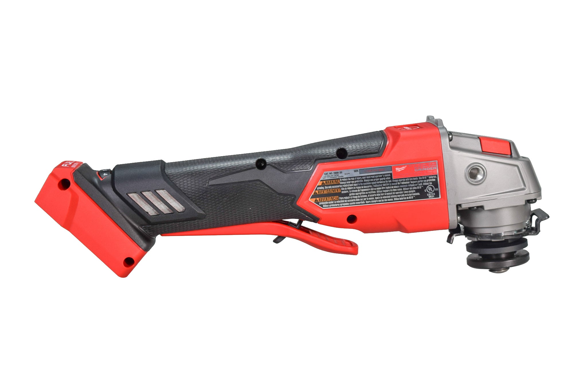 Milwaukee 2888-20 18V Fuel 4-1/2" / 5" Cordless Variable Speed Braking Grinder
