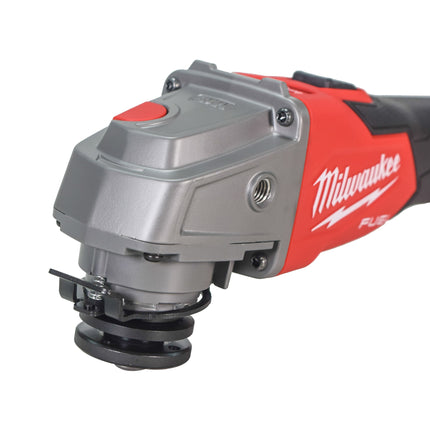 Milwaukee 2889‑20 M18 FUEL 18V Brushless 4‑1/2" / 5" Variable Speed Braking Grinder, 3,500–8,500 RPM, RAPIDSTOP Brake, Slide Switch Lock‑On, Cordless Angle Grinder (Bare Tool)