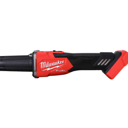 Milwaukee 2939-20 M18 FUEL 18V Lithium-Ion Brushless Cordless 1/4 in. Braking Die Grinder Slide Switch (Tool-Only)