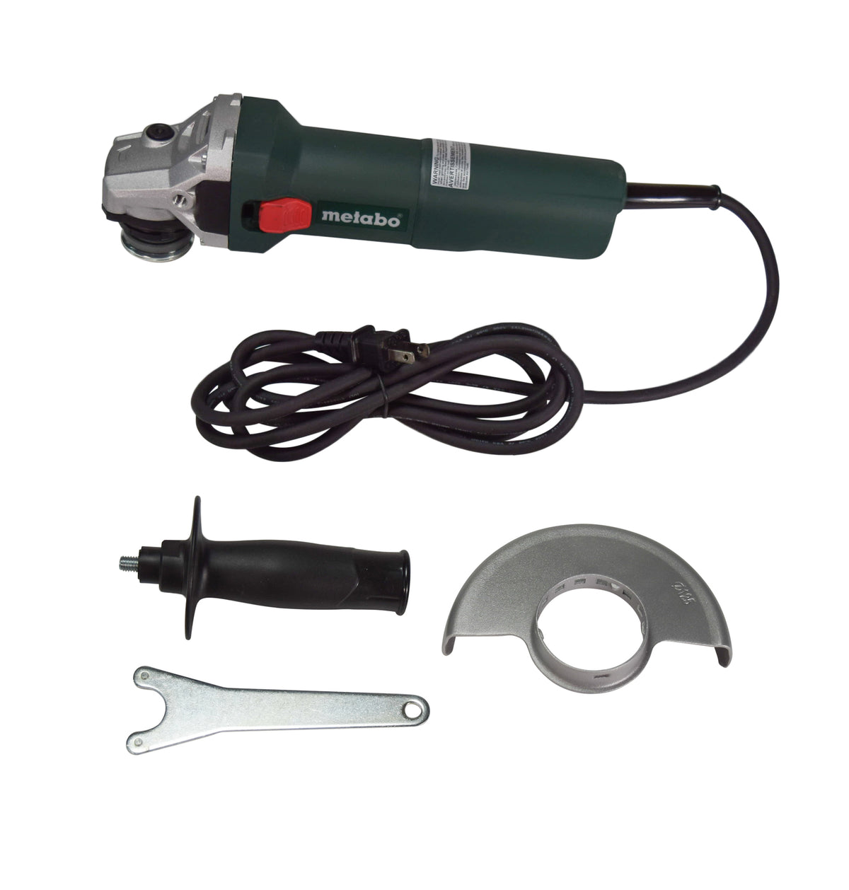 Metabo 603614420 W 1100-125 11 Amp 12,000 RPM 4.5" / 5" Corded Angle Grind