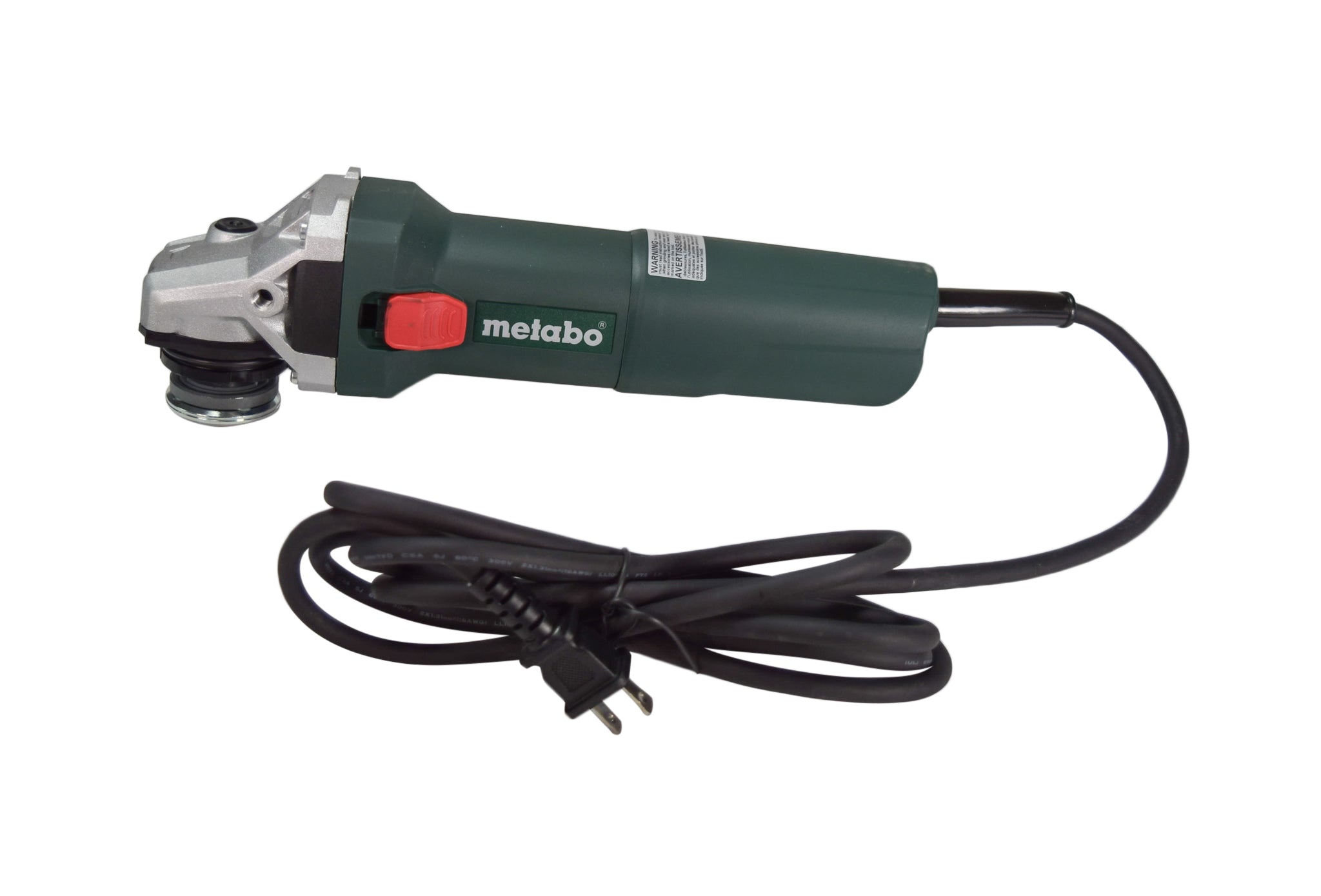 Metabo 603614420 W 1100-125 11 Amp 12,000 RPM 4.5" / 5" Corded Angle Grind