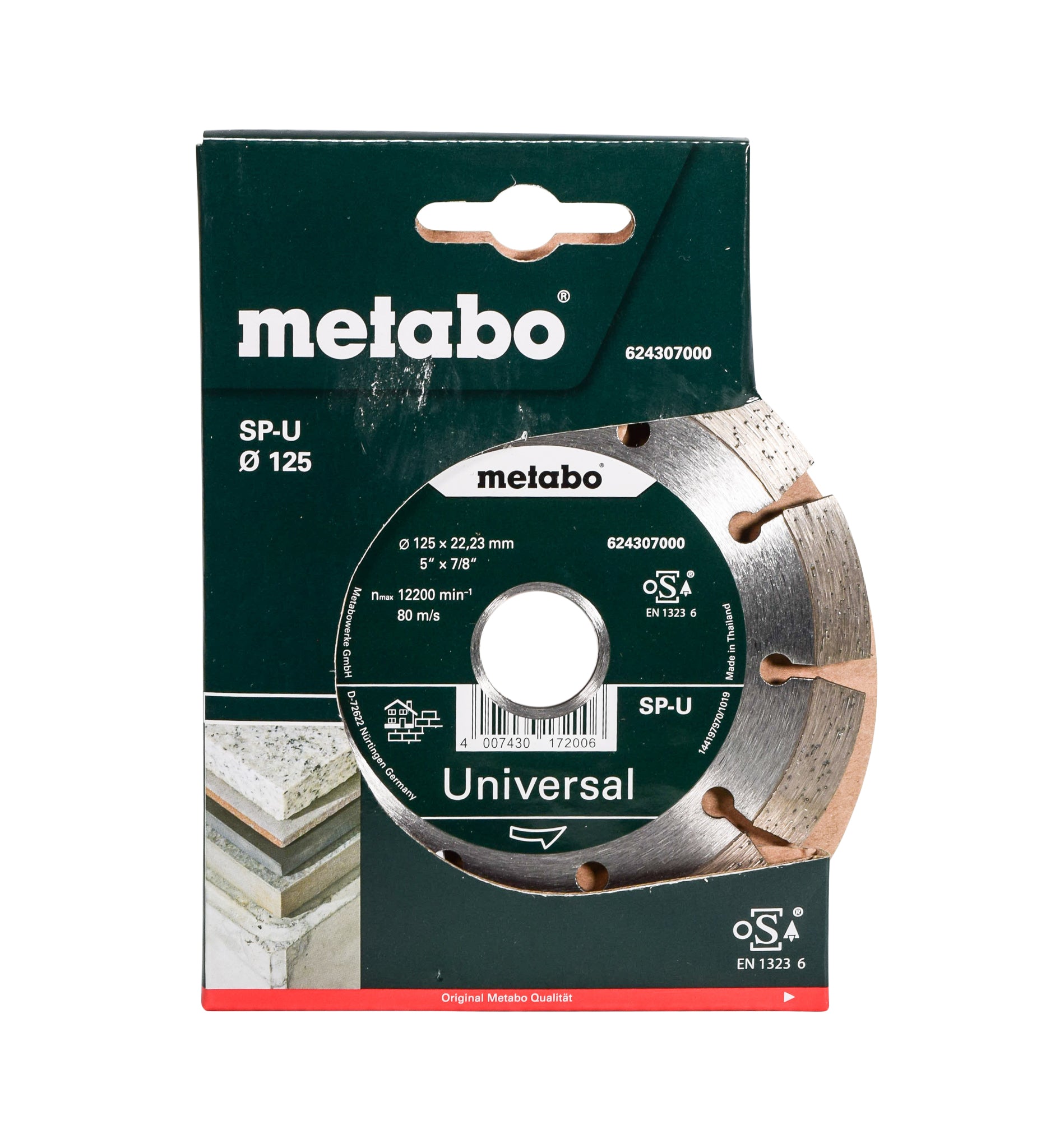 Metabo 603622850 W11-125 4-1/2 / 5” 11-Amp Corded Angle Grinder Set with Case