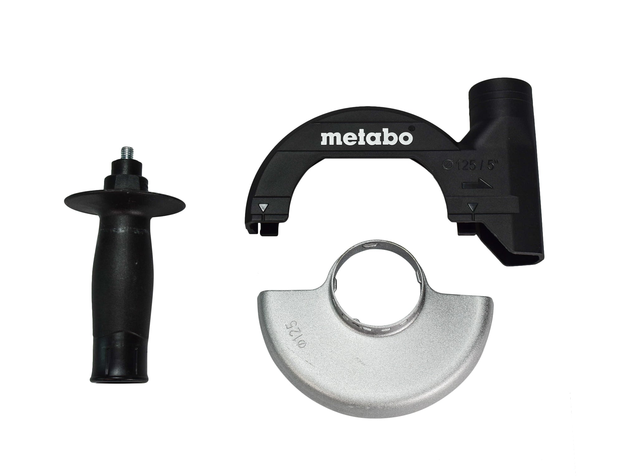 Metabo 603622850 W11-125 4-1/2 / 5” 11-Amp Corded Angle Grinder Set with Case