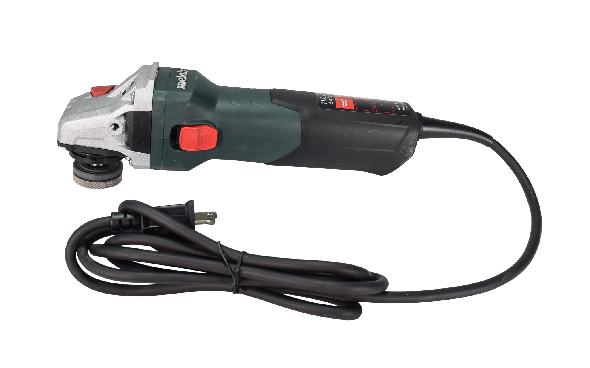 Metabo 603623420 4.5-inch/5-inch Angle Grinder 11,000 Rpm - 11.0 Amps with Lock-on