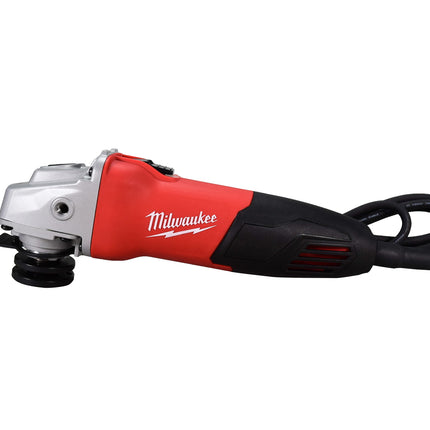 Milwaukee 6130-33 7 Amp Corded 4-1/2 in. Small Angle Grinder with Sliding Lock-On Switch