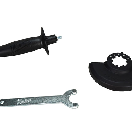 Milwaukee 6130-33 7 Amp Corded 4-1/2 in. Small Angle Grinder with Sliding Lock-On Switch