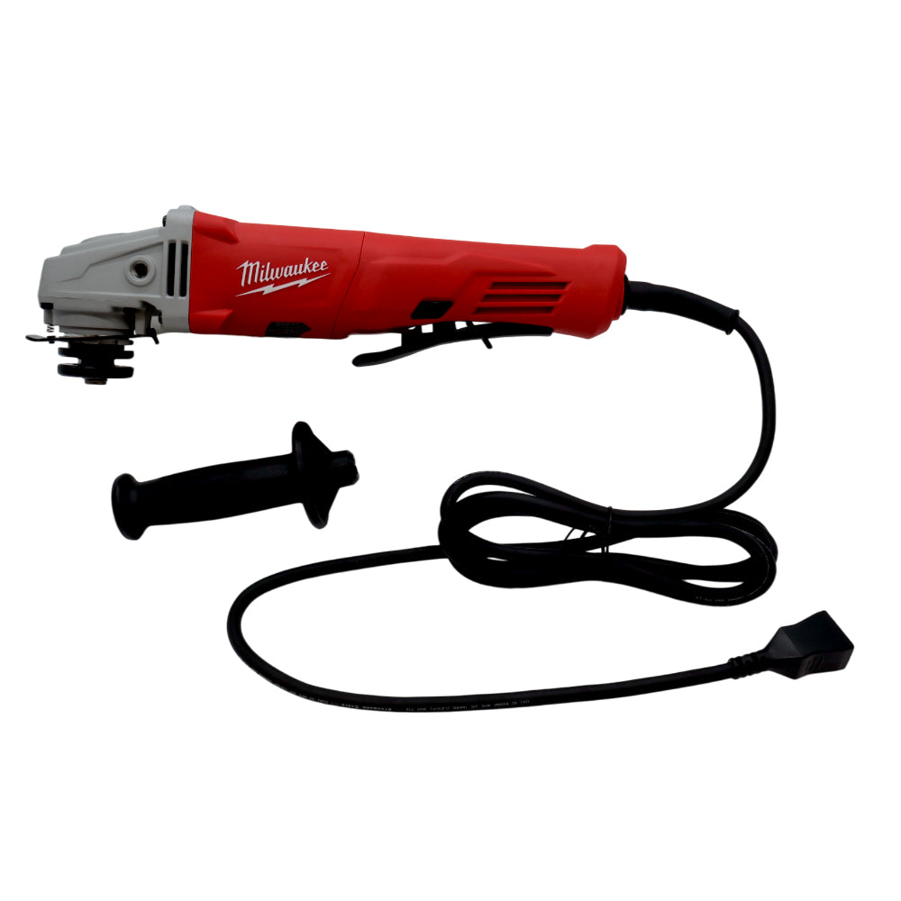 Milwaukee 6142-30 4-1/2" 11A Small Angle Grinder, Lock on, Overload Protection