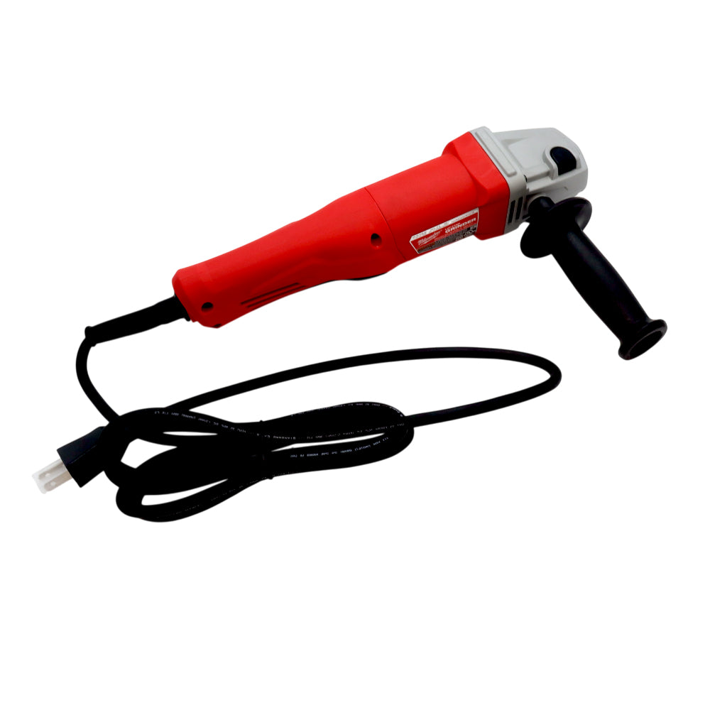Milwaukee 6142-30 4-1/2" 11A Small Angle Grinder, Lock on, Overload Protection
