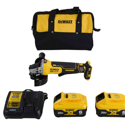 DEWALT DCG413R2 20V MAX XR 4.5" Brushless Paddle Switch Small Angle Grinder Kit with Kickback Brake