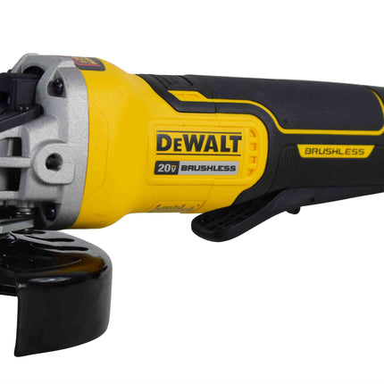DEWALT DCG413R2 20V MAX XR 4.5" Brushless Paddle Switch Small Angle Grinder Kit with Kickback Brake