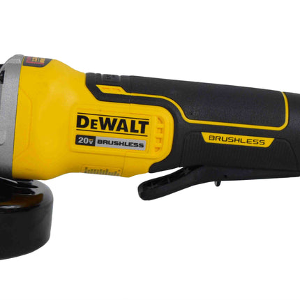 DEWALT DCG413R2 20V MAX XR 4.5" Brushless Paddle Switch Small Angle Grinder Kit with Kickback Brake