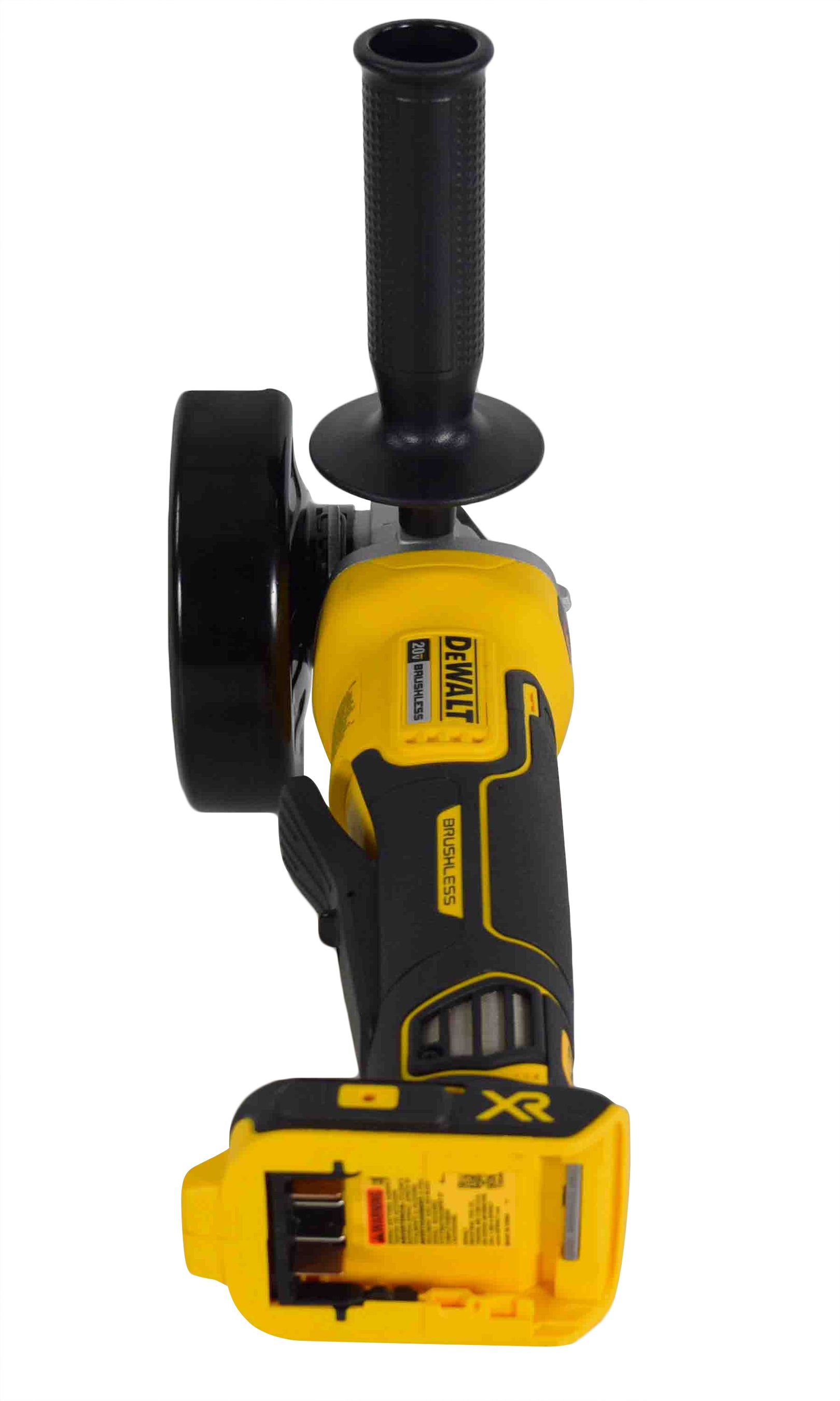 DEWALT DCG413R2 20V MAX XR 4.5" Brushless Paddle Switch Small Angle Grinder Kit with Kickback Brake