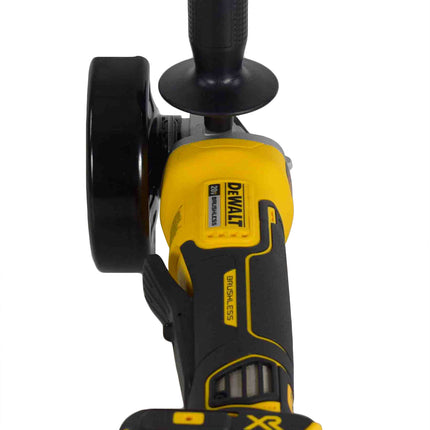 DEWALT DCG413R2 20V MAX XR 4.5" Brushless Paddle Switch Small Angle Grinder Kit with Kickback Brake