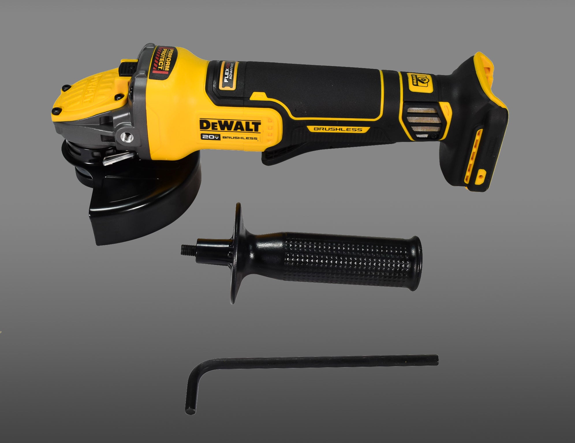 Dewalt DCG416B Flexvolt Advantage 20V MAX Angle Grinder, Paddle Switch, 4-1/2-Inch to 5-Inch, Tool Only