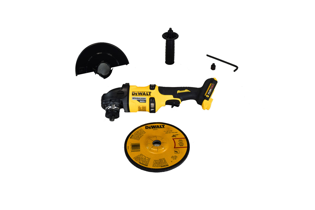 DeWalt DCG440B 60V MAX 7" Brushless Cordless Grinder with Kickback Brake (Tool Only)