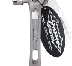 Stiletto TB3MC 15 oz Ti-Bone III Titanium Hammer with Milled Face Curved Handle