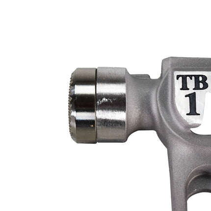 Stiletto TB3MC 15 oz Ti-Bone III Titanium Hammer with Milled Face Curved Handle