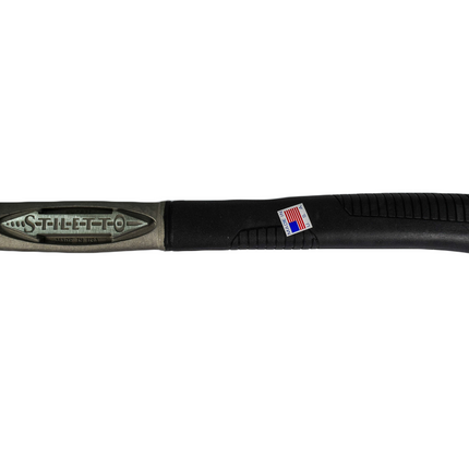 Stiletto TBM14RMC TiBone Mini-14oz Curved 16-Inch Titanium Milled Face Hammer