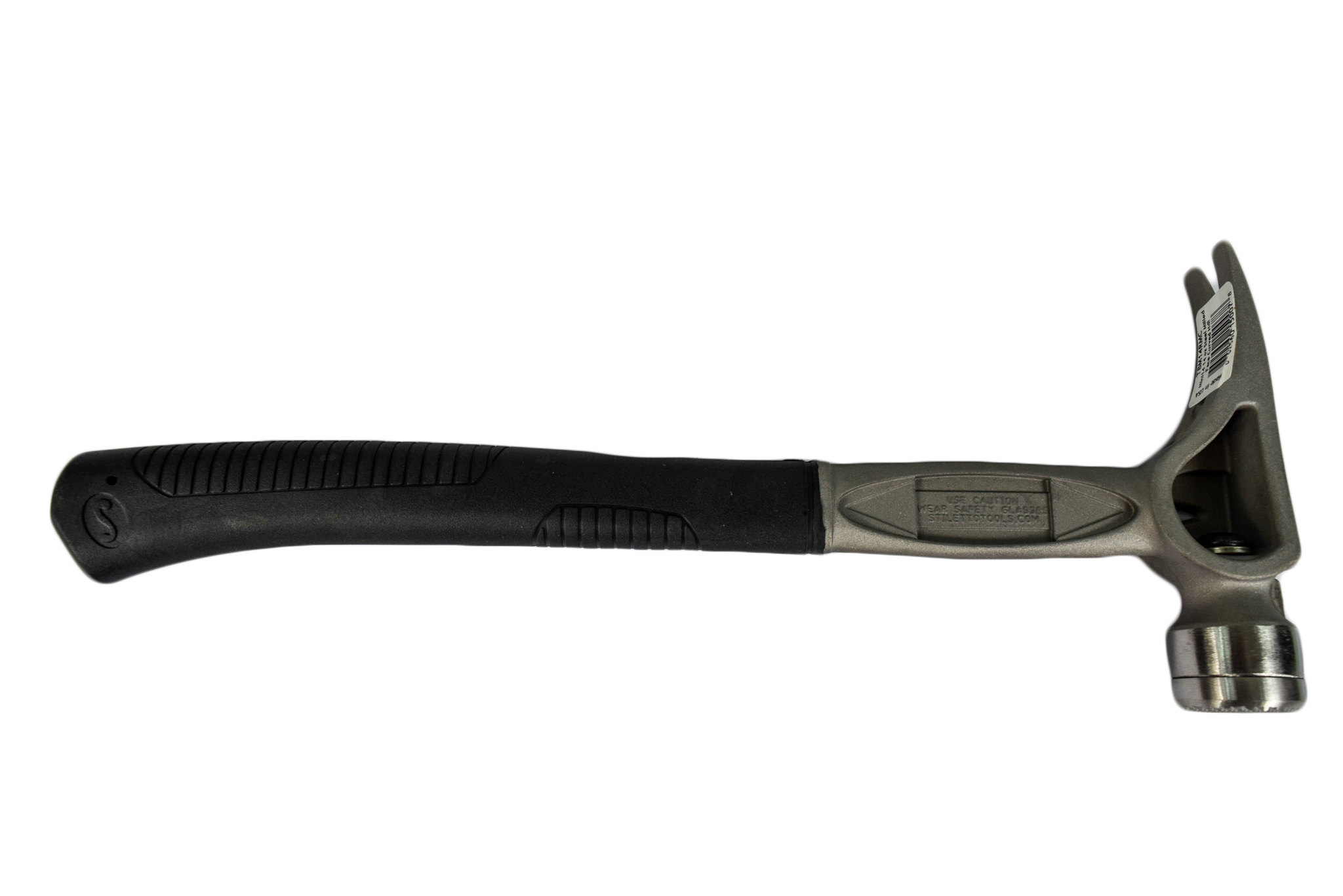 Stiletto TBM14RMC TiBone Mini-14oz Curved 16-Inch Titanium Milled Face Hammer