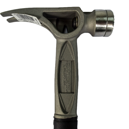 Stiletto TBM14RMC TiBone Mini-14oz Curved 16-Inch Titanium Milled Face Hammer