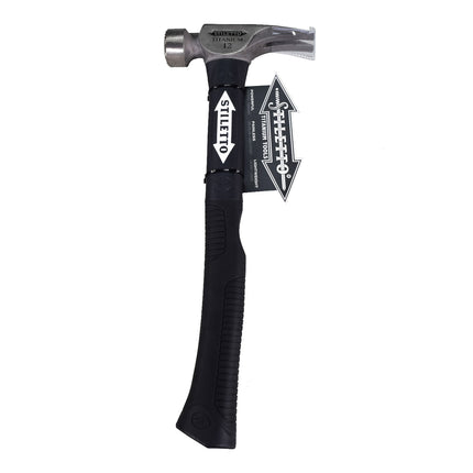 Stiletto TI12MC-F 12 oz Milled Hammer Curved With Fiberglass Handle
