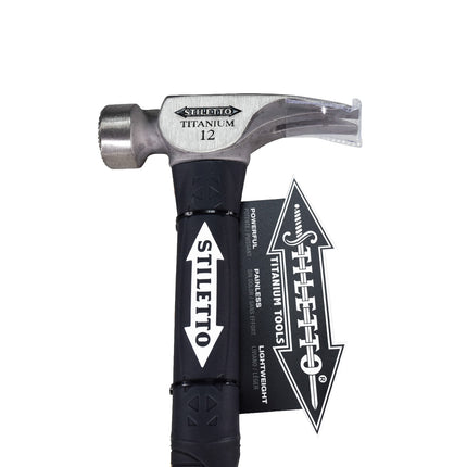 Stiletto TI12MC-F 12 oz Milled Hammer Curved With Fiberglass Handle