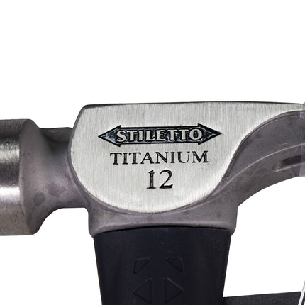Stiletto TI12MC-F 12 oz Milled Hammer Curved With Fiberglass Handle